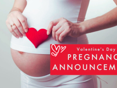 Valentines Pregnancy Announcement
