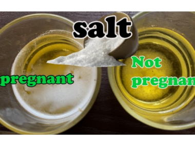 Salt Pregnancy Test Positive Pictures